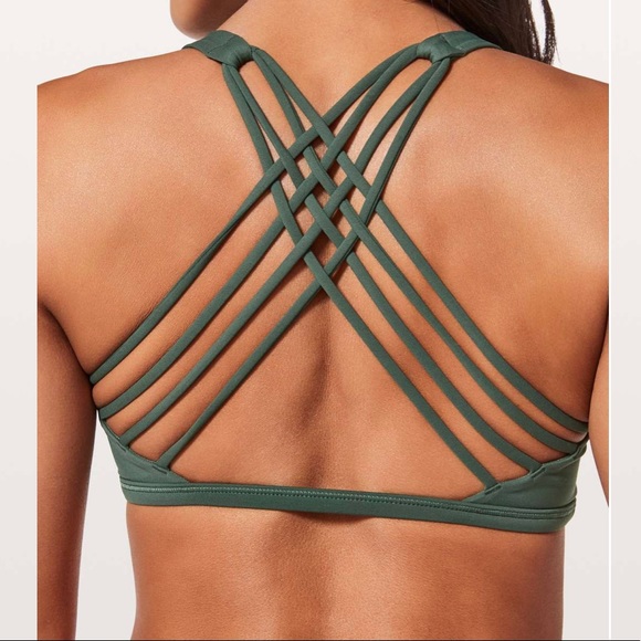 lululemon athletica Other - Lululemon Free To Be Wild Bra  Green Size 6
